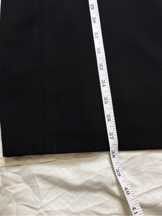 Calvin Klein Black Sheath Dress Sz 2 Knee Length Office Minimalist 90s cbk Women - Picture 12 of 16